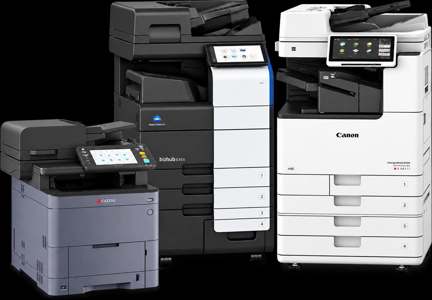 Commercial multifunction printers